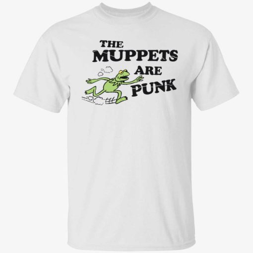 endas the muppets are punk 1 1 Frog the muppets are punk shirt
