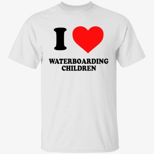 endas waterboarding children 1 1 I love waterboarding children shirt