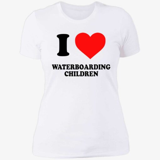 endas waterboarding children 6 1 I love waterboarding children shirt