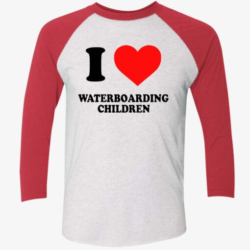 endas waterboarding children 9 1 I love waterboarding children shirt