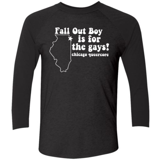 up het Fall Out Boy Is For The Gays Chicago Queercore 9 1 Fall out boy is for the gays chicago queercore shirt