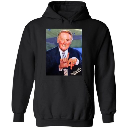 up het Vin Scully shirt 2 1 Vin Scully the forest lab t-shirt