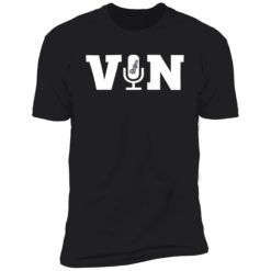 up het vin scully microphone t shirt 5 1 Vin Scully microphone shirt
