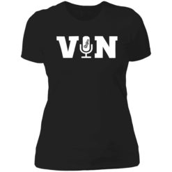 up het vin scully microphone t shirt 6 1 Vin Scully microphone shirt