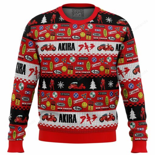 16596913166740d0cb5d Akira bike decals Christmas sweater