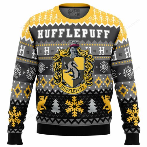 16596913413cf5804e2a Hufflepuff Christmas sweater