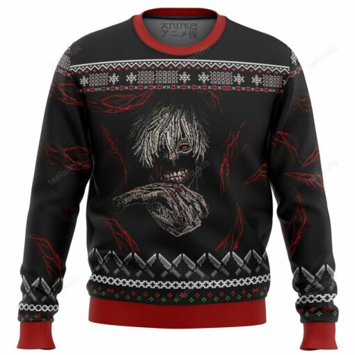 1659691345a6917ee869 Ken Kaneki Christmas sweater