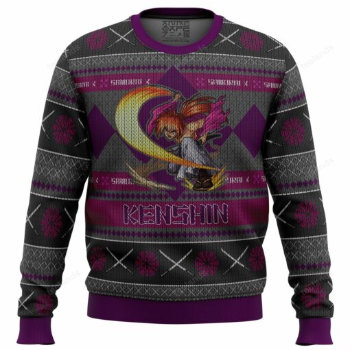 16596913485f17405e5d Rurouni Keshin Christmas sweater