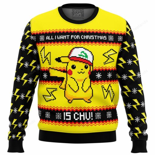 1659692505db701e1c3c All i want for christmas is chu ugly Christmas sweater