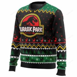 16596925176b5bdf2ccd Dinosaur Jurassic Park Christmas sweater