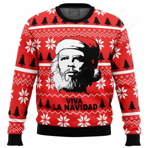165969252600210c1431 Che Guevara viva la navidad Christmas sweater