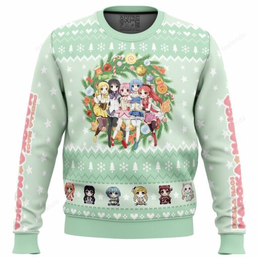 165969255277da37c0c6 Magical girls Christmas sweater