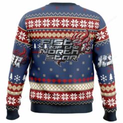 16596925737dc993f13b Christmas kenshiro fist of the north star Christmas sweater