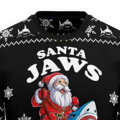 16640936518c2c87c831 Santa jaws is coming Christmas sweater