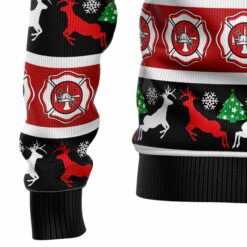 16640936520912f2c393 Fireman firefighter Christmas sweater