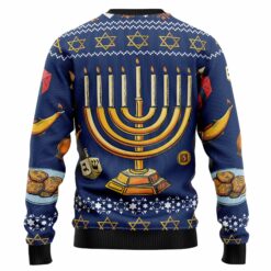 166409365501c0ee9c9a Jewish hanukkah Christmas sweater