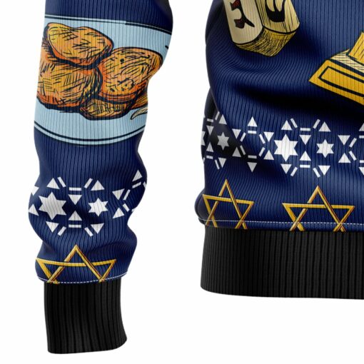16640936566aff6f4e55 Jewish hanukkah Christmas sweater