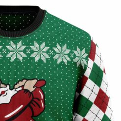 1664093660c2d93b9139 Golfer Santa Christmas sweater