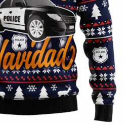 166409366153d150e76e Police navidad Christmas sweater