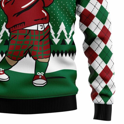1664093661bc1894d5af Golfer Santa Christmas sweater