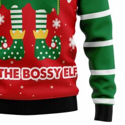 1664093662e0684fb390 I'm the bossy elf Christmas sweater
