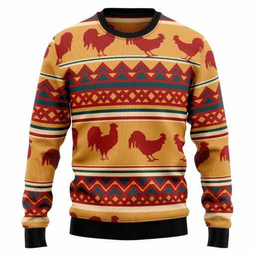 166409366633303c8000 Amazing chicken Christmas sweater