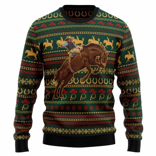 1664093667462be087de Amazing cowboy Christmas sweater