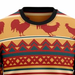 166409366864ea399c83 Amazing chicken Christmas sweater