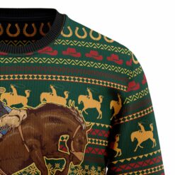 16640936701322216645 Amazing cowboy Christmas sweater