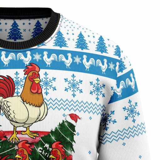 1664093675cf5e25cf98 Chicken life Christmas sweater