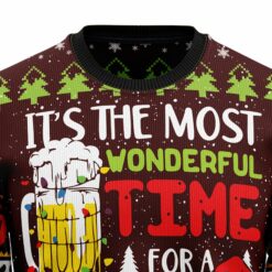 166409367733f1ec0f13 It's the most wonderful time for beer Christmas sweater