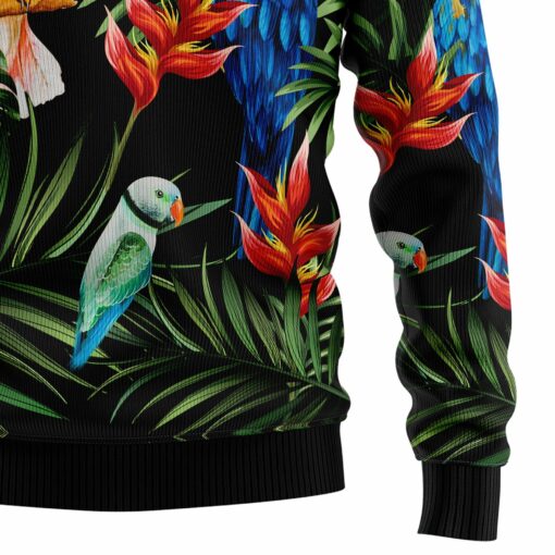 1664093687b9f0f5d523 Parrot Christmas sweater