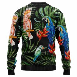 16640936899451e2535d Parrot Christmas sweater
