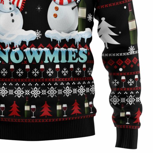 166409376934667d6639 Drink up snowmies Christmas sweater