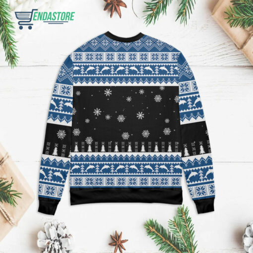 Back 72 1 20 Dolphin Snowflake Christmas sweater