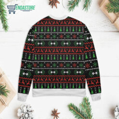 Back 72 1 24 Santa life has it's ups and downs we call them squats Christmas sweater