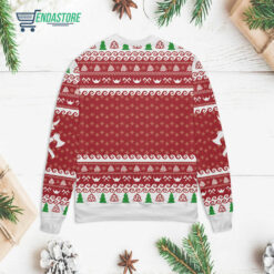 Back 72 1 8 Fa la la valhalla Viking Christmas sweater