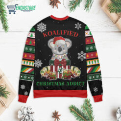 Back 72 14 Koalified christmas addict Christmas sweater