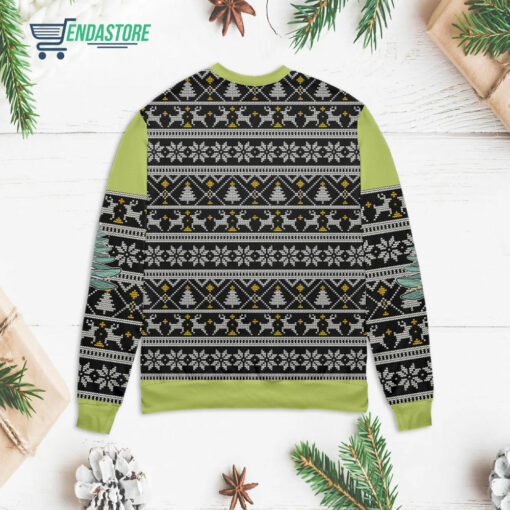 Back 72 28 Dragonfly Ugly Christmas Sweater
