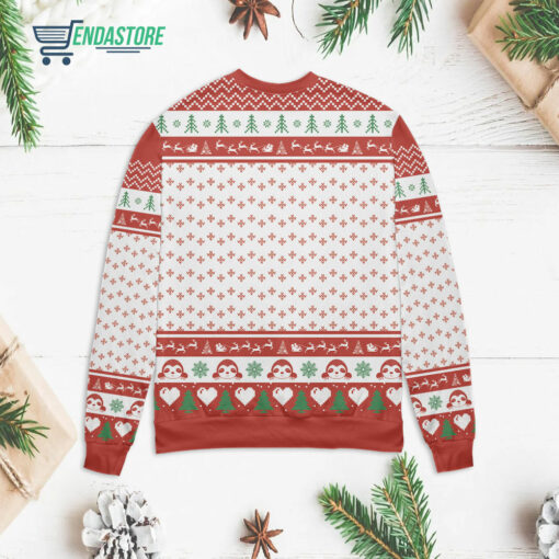 Back 72 3 1 Merry slothmas Christmas sweater