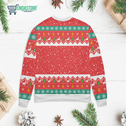 Back 72 4 1 Xmas alpaca Christmas sweater