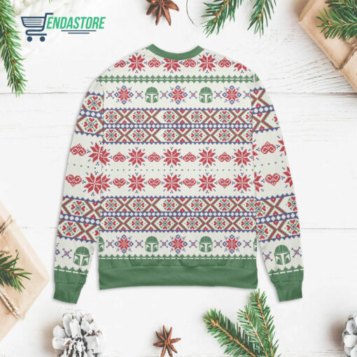 Back 72 4 2 This is the way Christmas sweater