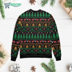 Back 72 4 3 It's the season to be Pregnant Christmas sweater