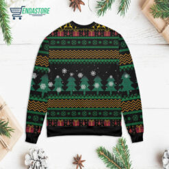 Back 72 59 Crack deez nuts nutcracker Christmas sweater