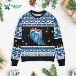 Front 72 1 21 Dolphin Snowflake Christmas sweater