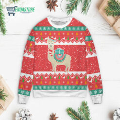 Front 72 4 1 Xmas alpaca Christmas sweater