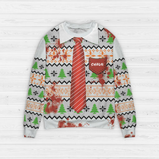Front 72 Shaun of the Dead Christmas sweater