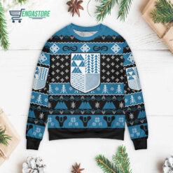 Front 72 7 Destiny Fairisle Christmas sweater