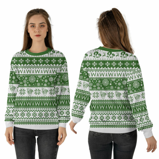 Mockup Sweatshirt 3D 1 2 Where’s Wally Where’s Waldo Christmas sweater
