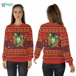 Mockup Sweatshirt 3D 1 33 The Gremlins is coming Christmas sweater